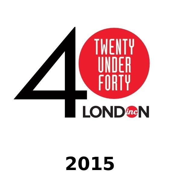 20 Under 40 Award Badge